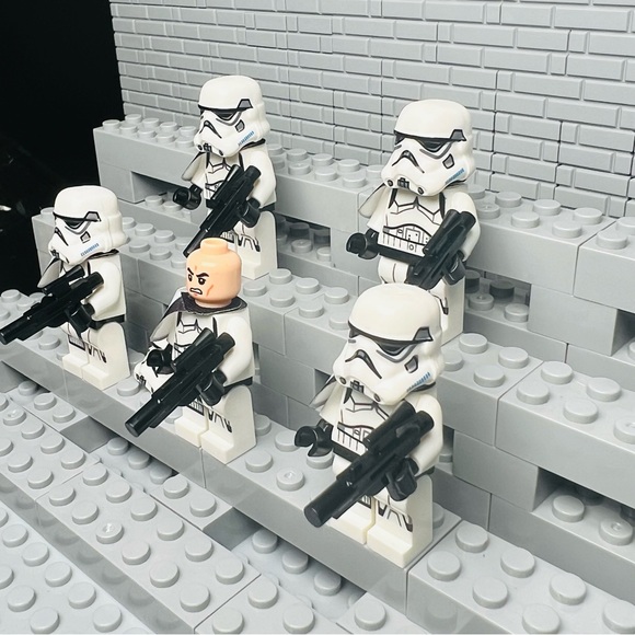 Star Wars Stormtrooper Custom Minifigures Lot of 5 - Picture 2 of 4